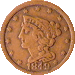 .gif of the obverse of a classic head half cent in very good condition
