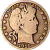 Barber half dollar .gif on jake's Barber half dollar coin bargains page