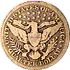 Barber quarter .gif on jake's Barber quarter coin bargains page