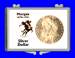 .gif of a 3x2 snap lock coin holder for a Morgan dollar