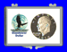 .gif of a 3x2 snap lock coin holder for a Eisenhower dollar