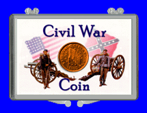 .gif of a 3x2 snap lock coin holder for a civil war coin soldiers design