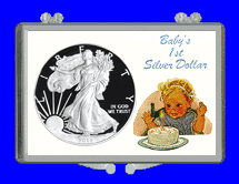 .gif of baby's first dollar coin holder