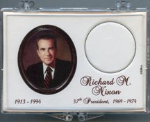 Marcus 3" x 2"  Presidental Dollar SnapLoc - Richard M. Nixon - www.jakesmp.com