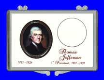 .gif of a 3x2 snap lock coin holder for the Delaware statehood quarter