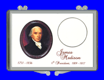 .gif of a 3x2 snap lock coin holder for the Delaware statehood quarter