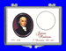 .gif of a 3" x 2" snap lock presidential dollar holder for the James Madison dollar
