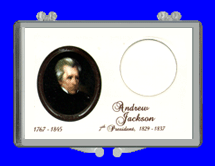 .gif of a 3x2 snap lock coin holder for the Delaware statehood quarter