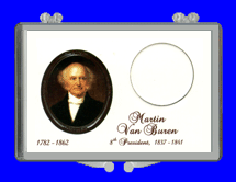 .gif of a 3x2 snap lock coin holder for the Delaware statehood quarter