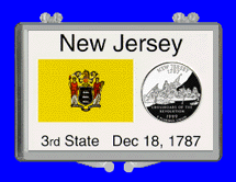 .gif of a 3x2 snap lock coin holder for the New Jersey statehood quarter