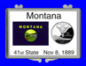 .gif of a 2" x 3" snap lock coin holder for the Montans statehood quarter