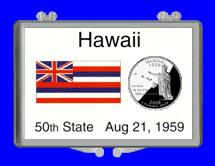 .gif of a 3x2 snap lock coin holder for the south dakota statehood quarter