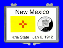 .gif of a 3x2 snap lock coin holder for the nebraska statehood quarter
