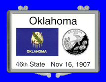.gif of a 3x2 snap lock coin holder for the nevade statehood quarter