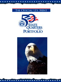 .gif of the Official U.S. Mint 50 State Quarter Portfolio