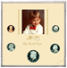 .gif of a capital plastic 5 coin photo coin holder for birth year