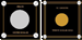 .gif of capital plastic #145 and #146 coin holders