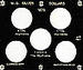 .gif of capital plastics #402 coin holder for Carson City silver dollars