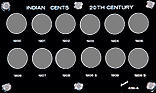 .gif of capital plastics MA439A 20th century indian cent coin holder