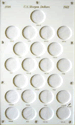 .gif of capital plastics BVD100D coin holder for morgan silver dollars
