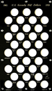 .gif of capital plastics BVD50F coin holder for kennedy half dollars
