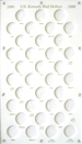 .gif of capital plastics BVD50K coin holder for kennedy half dollars