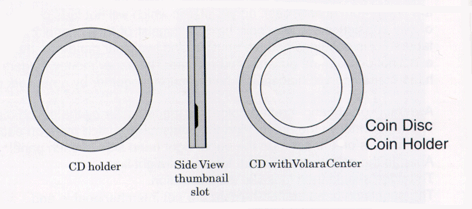 .gif of capital plastics CD coin holders