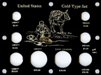 Capital Plastic 450G 8-Coin Holder United States Gold Type Set - www.jakesmp.com