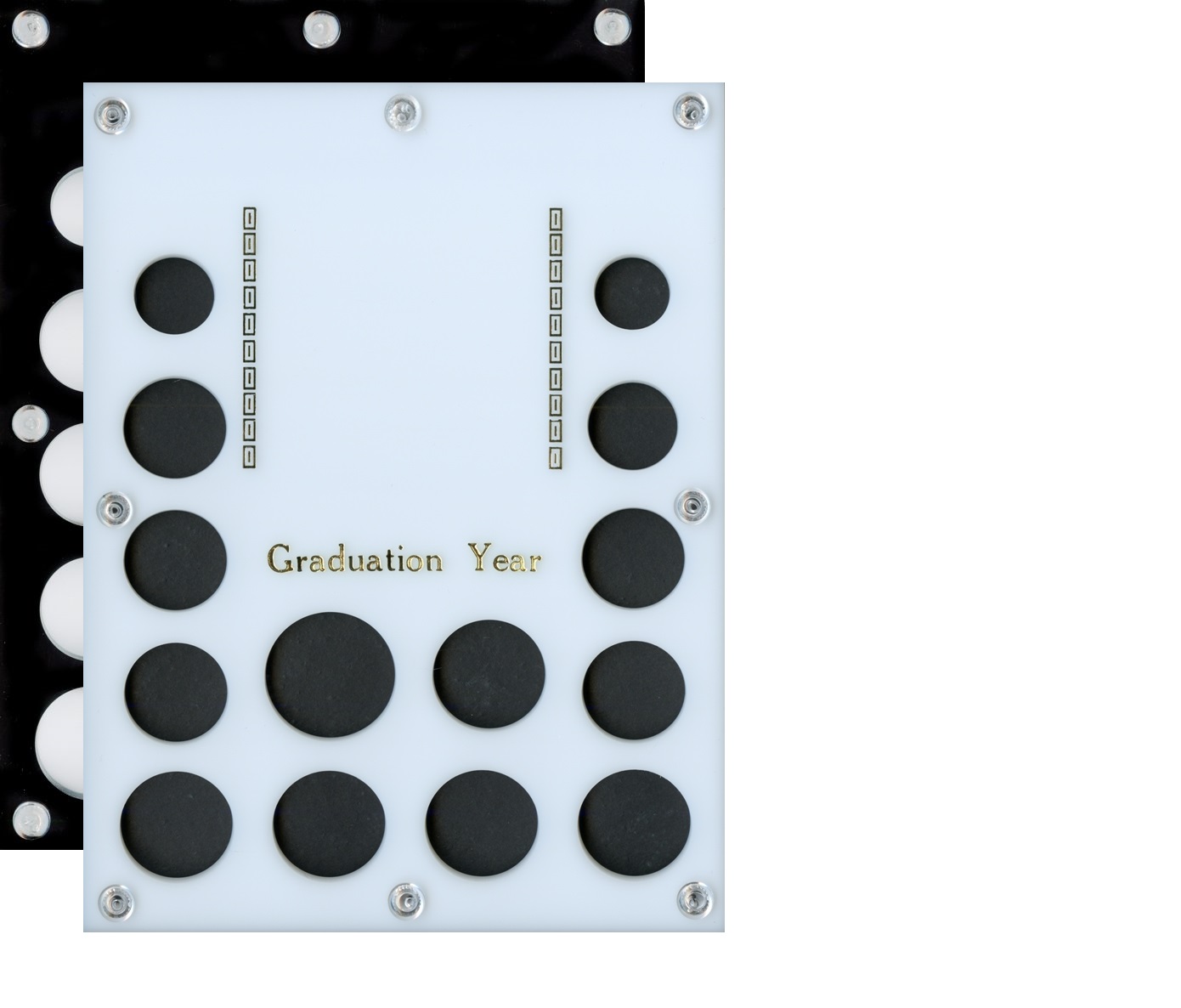 Capital Plastics CP-459GY 14-Coin Holder Graduation Year - www.jakesmp.com