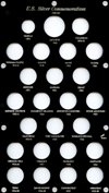 Capital Plastics BVD50C  U.S. Silver Commemoratives - www.jakesmp.com