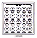 .gif of capital plastics GXSQB statehood quarter coin holder