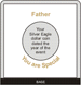 .gif Capital Plastic Greeting Card Coin Holder - Father's Day
