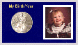 .gif of a capital plastic birth year silver eagle coin holder