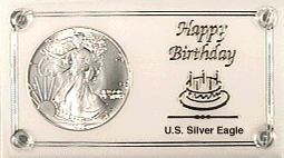 Silver eagle, silver eagle dollars, silver eagle coin album page coin holder .gif