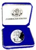 .gif of a blue clamshell single coin gift box
