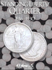 .gif of H. E. Harris coin folder #8HRS2687 for Standing Liberty quarters 1916 to 1930
