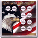 .gif of a H. E. Harros 6.5"x6.5" 10 coin Statehood quarter coin holder