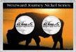 .gif of H. E. Harris #2170 2 coin 2005 Westward Journey Jefferson nickel coin holder