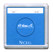 .gif of a H. E. harris 2x2 coin holder for a nickel