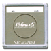 .gif of a H. E. harris 2x2 coin holder for a sacagawea dollar