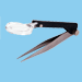 .gif of electro-optix magnifying glass & tweezers combanation