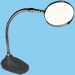.gif of a 3" goosneck desk type magnifying glass