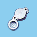 .gif of a selsi 16x 3/4" doublet lens magnifying glass