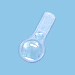 .gif of a plastic magnifying glass with a bifocal lens