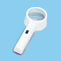.gif of a 2.5" hand held illuminated magnifying glass