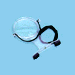 .gif of a hands-free magnifying glass
