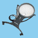 .gif of a h.e. harris hands-free 4" lens magnifying glass