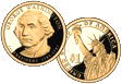 .gif of Littleton's deluxe coin album for the P and D Mints of the presidential dollar coin series