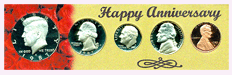 .gif of Special Occasion Coin Holders - Anniversaryies