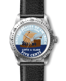 Commemorative Jefferson Woman's Wrist Watch .gif